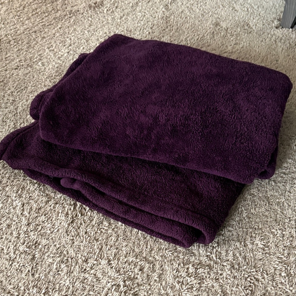 Plush Purple Blanket